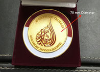 Okrągły kształt Custom made Trophy, Raised Logo Metal Army Badge Coin