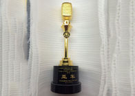 Mikrofon Design Music Award Trophy For Musical Competition Custom Service Available