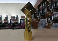 Spersonalizowany mosiężny metalowy puchar Trophy Malowanie i polerowanie Typ wykończenia