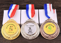 Medale metalowe o średnicy 65 mm, spersonalizowane metalowe pamiątki sportowe
