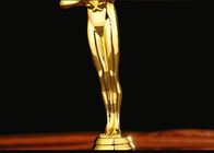Metalowe stojące nagrody Puchary Trofea Typ drewna Podstawa do figurea Niestandardowe logo akceptowane