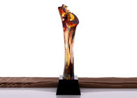 Klasyczne Pillar Shape Custom Made Trophy, Kolorowe Puchary Glaze Award Trofea