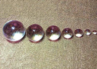 Przezroczyste szklane kulki ozdobne z kryształami 2 - 30 cm opcjonalne