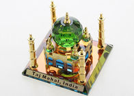 Miniaturowy kryształ Taj Mahal Replika 80 * 80 * 70 mm Do podróży