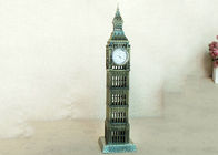 Wystrój domu DIY Rzemiosło Prezenty Londyn Słynny zegar Big Ben Statua żelaza Materiał