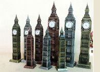 Wystrój domu DIY Rzemiosło Prezenty Londyn Słynny zegar Big Ben Statua żelaza Materiał