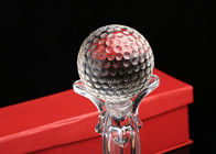 Trofeum Golf Trophy Cup Z Kryształową Piłką Golfową Niestandardowe Logo Akceptowane