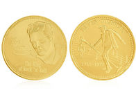Elvis Presley Znani Gwiazda Metal Niestandardowe wydarzenia Medale Rock Music Souvenir Coin