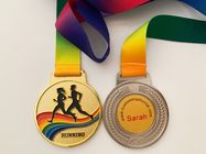 Maraton Pamiątki Metalowe niestandardowe medale sportowe 70 mm