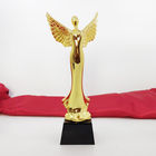 Resin Flying Figure 285mm Music Award Trophy With Wings