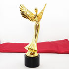 Resin Flying Figure 285mm Music Award Trophy With Wings