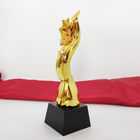 żywica Top Star Award OEM Gold Trophy Cup Dostosowane teksty logo