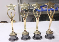 Custom Trophy Awards Shiny Gold / Bronze / Silver Plated Type Opcjonalne