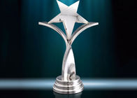 Custom Made Metal Star Trophy, Zinc Alloy Enterprise Workers Souvenirs