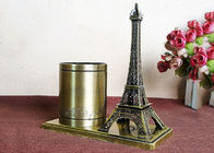 Plated World Famous Building Model, Metal Francja Wieża Eiffla Projekt Szczotka Pot