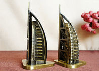 Brązowe wyroby rzemieślnicze DIY Prezenty Światowej sławy Model budynku hotelu Burj Al Arab