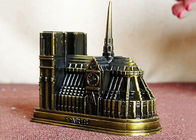 Prezenty ze stopu metali DIY Rzemiosło Dobrze znany budynek świata / Model 3D Notre Dame De Paris