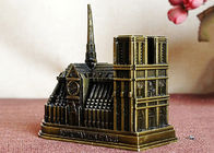 Prezenty ze stopu metali DIY Rzemiosło Dobrze znany budynek świata / Model 3D Notre Dame De Paris