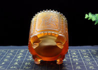 Azure Stone Exquisite Tea Caddy, ręcznie robiony kolorowy pojemnik na herbatę z glazury