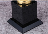 Złoty Srebrny Brązowy Spersonalizowany Puchar Trofeum o wysokości 330 mm z grawerowaną gwiazdą 3D
