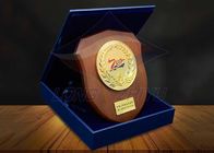Kwadratowe niestandardowe trofeum Nagrody Drewniany pakiet prezentowy jako ozdoby firmowe